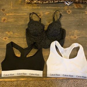 Calvin Klein x2 bra and Victoria’s Secret bra      #49